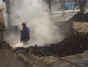 Порыв теплотрассы в Саксаганском районе будет ликвидирован до 14:00, - Катриченко