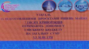 Соціальна підтримка вид міста: У грудні ще більш 900 маленьких криворіжців та осіб з інвалідністю отримають допомогу з місцевого бюджету