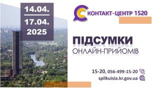 Онлайн-прийоми у Контакт-центрі 1520