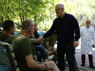 У Кривому Розі надання кваліфікованої медичної допомоги, лікування та реабілітація військових - один із ключових напрямів комплексної роботи з підтримки Захисників та Захисниць