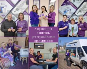 Три роки повноважень офісів з питань реєстрації місця проживання у складі Центру «Віза» («Центр Дії»)
