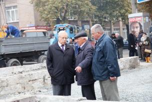 Міський голова особисто інспектує хід виконання ремонтних робіт підземного пішохідного переходу на площі Визволення