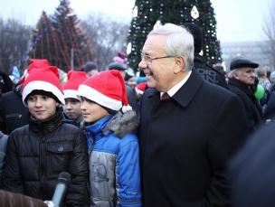 Міський голова Кривого Рогу Юрій Вілкул привітав мешканців міста  із Днем Святого Миколая