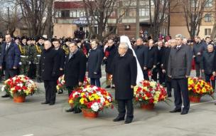 В Кривом Роге состоялся торжественный парад в честь 72-й годовщины освобождения города от фашистов