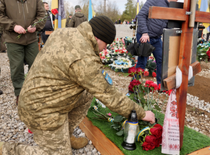 У Кривому Розі пройшов Молебінь за полеглими воїнами-криворіжцями, які віддали своє життя у героїчній боротьбі з агресором за Україну
