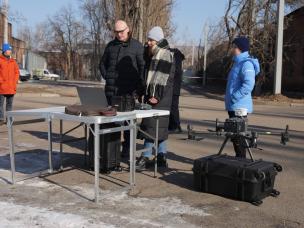 Новий рівень моніторингу якості повітря: у Кривому Розі презентували перший етап стартап-проєкту «Еко Купол»