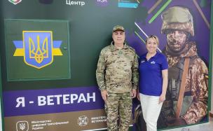 Перший  місяць  надання комплексної послуги «Я-Ветеран» в Центрі «Віза» («Центр Дії»)