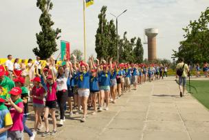 Морський табір «Слава» зустрів криворізьких обдарованих дітей