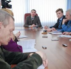 Секретар міськради Сергій Васильович Маляренко провів брифінг для представників ЗМІ