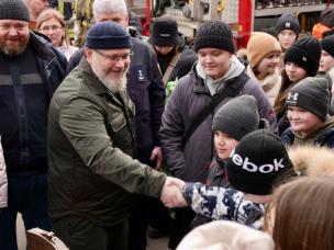 О.Вілкул: Спільний проект з ДСНС - Дружини юних рятувальників-пожежників - це й цікаво, й корисно для юних криворіжців